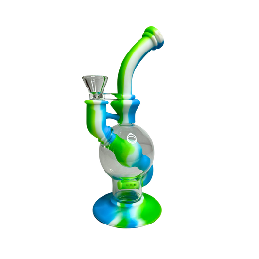 Bong 20cm Glass Ball Verde