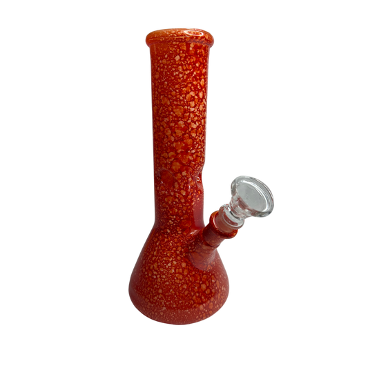 Bong Pyrex 20cm Rojo y Naranjo