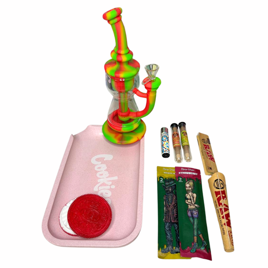Pack Bong Lámpara 24 cm + Accesorios | GoodHumos