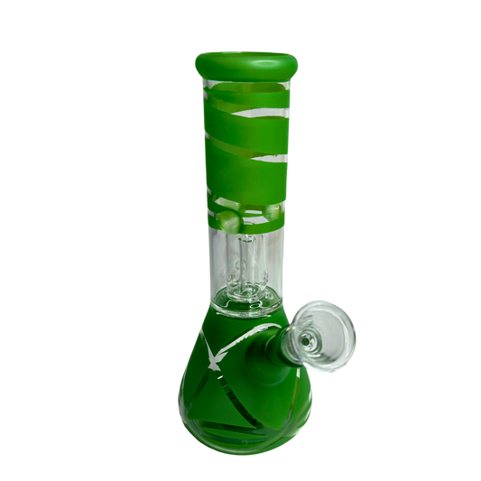 Bong Pyrex 20cm Verde y lineas