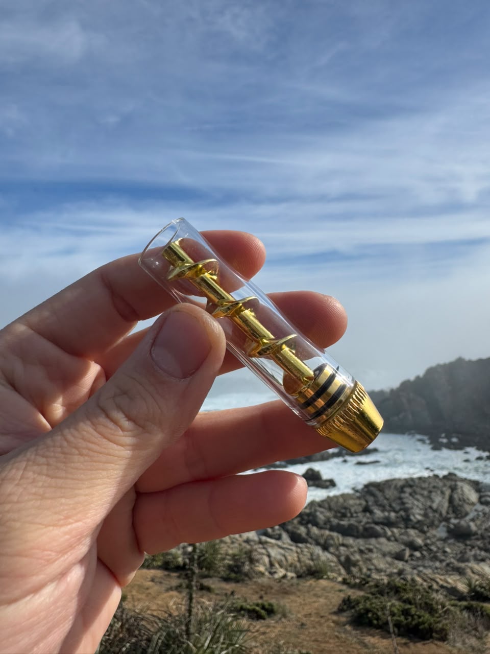 Pipa de Pyrex Twisty Glass Blunt