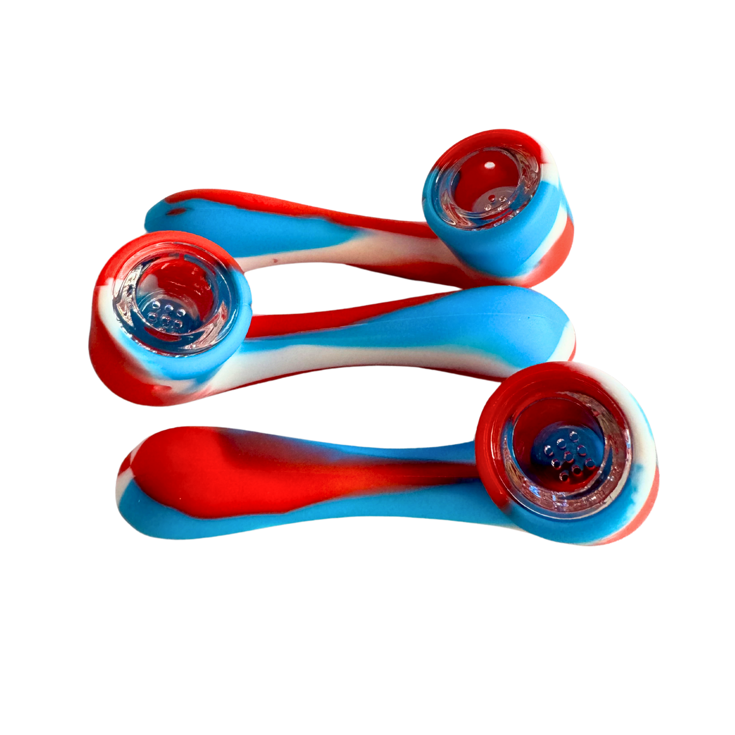 Pipa Silicona Clasica 11cm Naranja