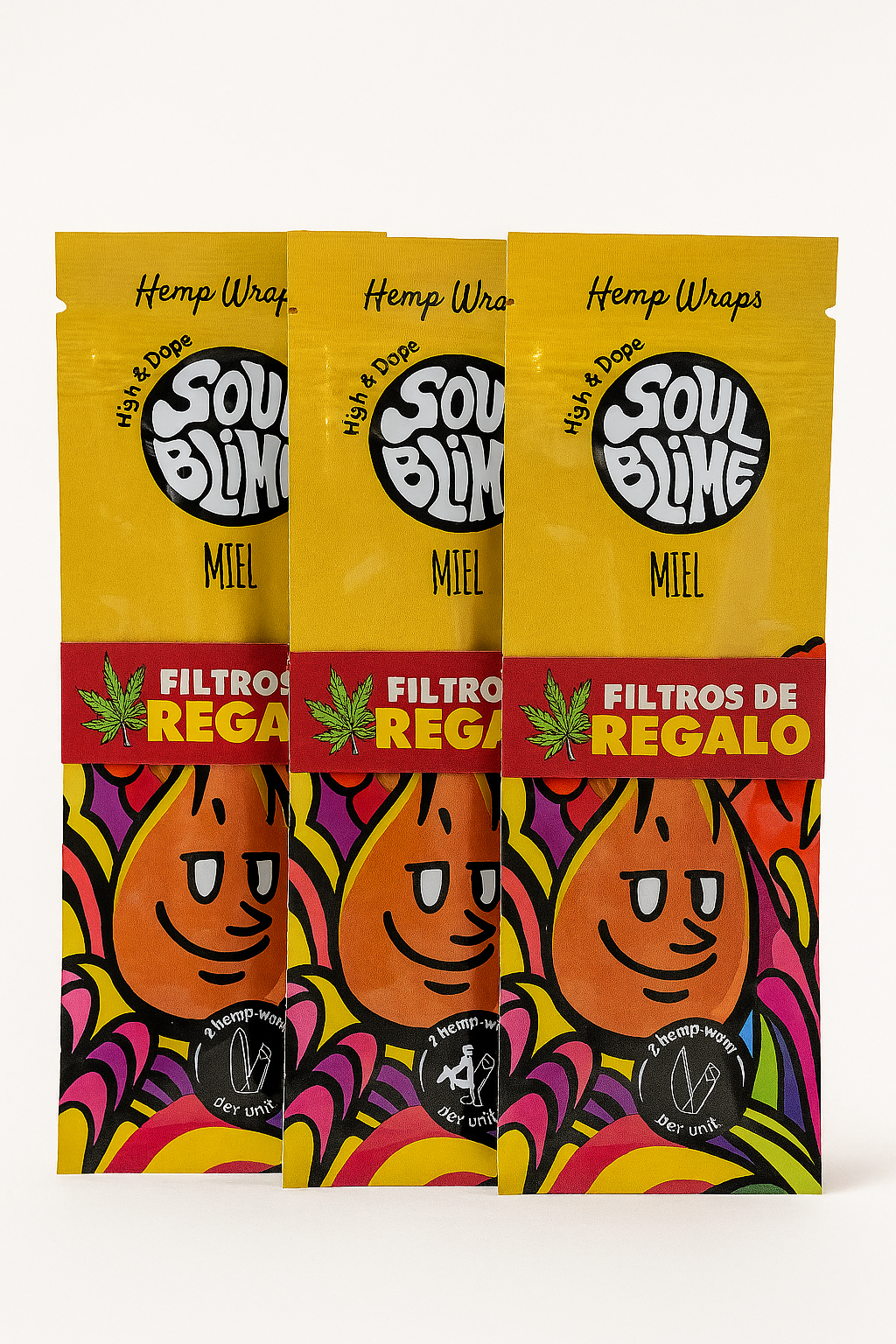 Blunt Soulblime Hemp Wrap x2