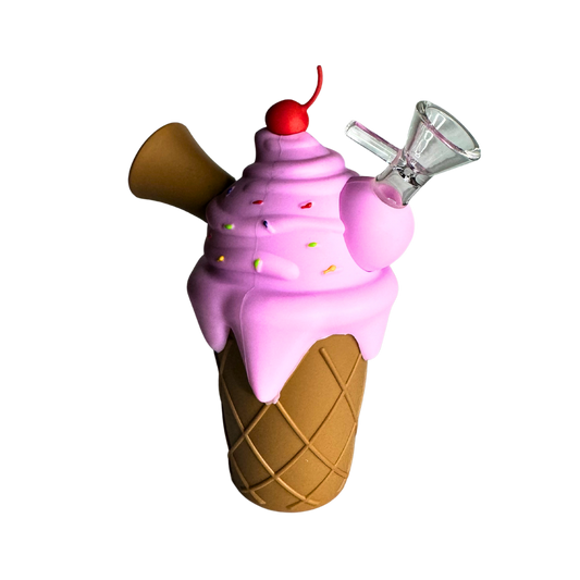 Bong Helado Rosa 15cm