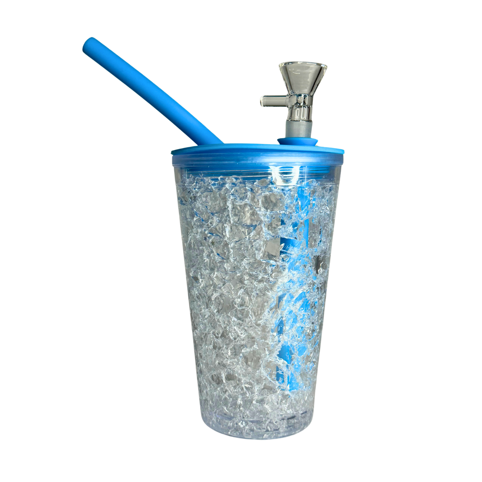 Bong Vaso de Silicona y Plástico Freeze