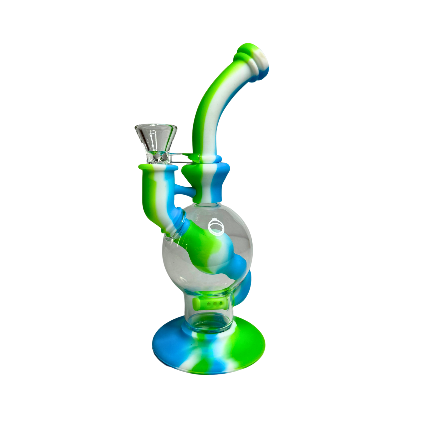 Bong 20cm Glass  Ball Verde