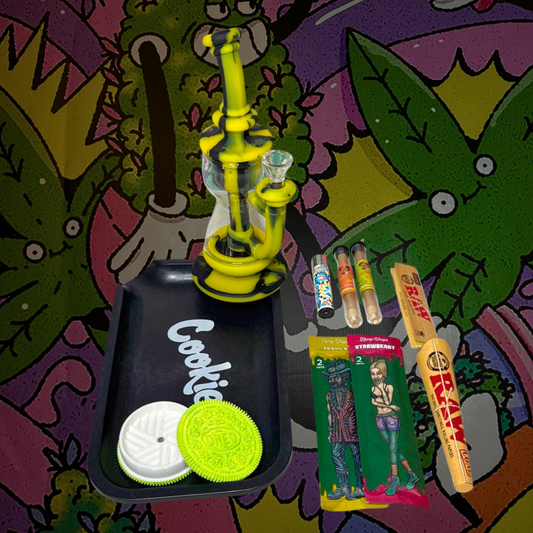 Pack Bong Lámpara 24 cm + Accesorios | GoodHumos
