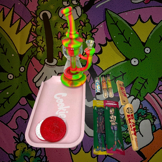 Pack Bong Lámpara 24 cm + Accesorios | GoodHumos