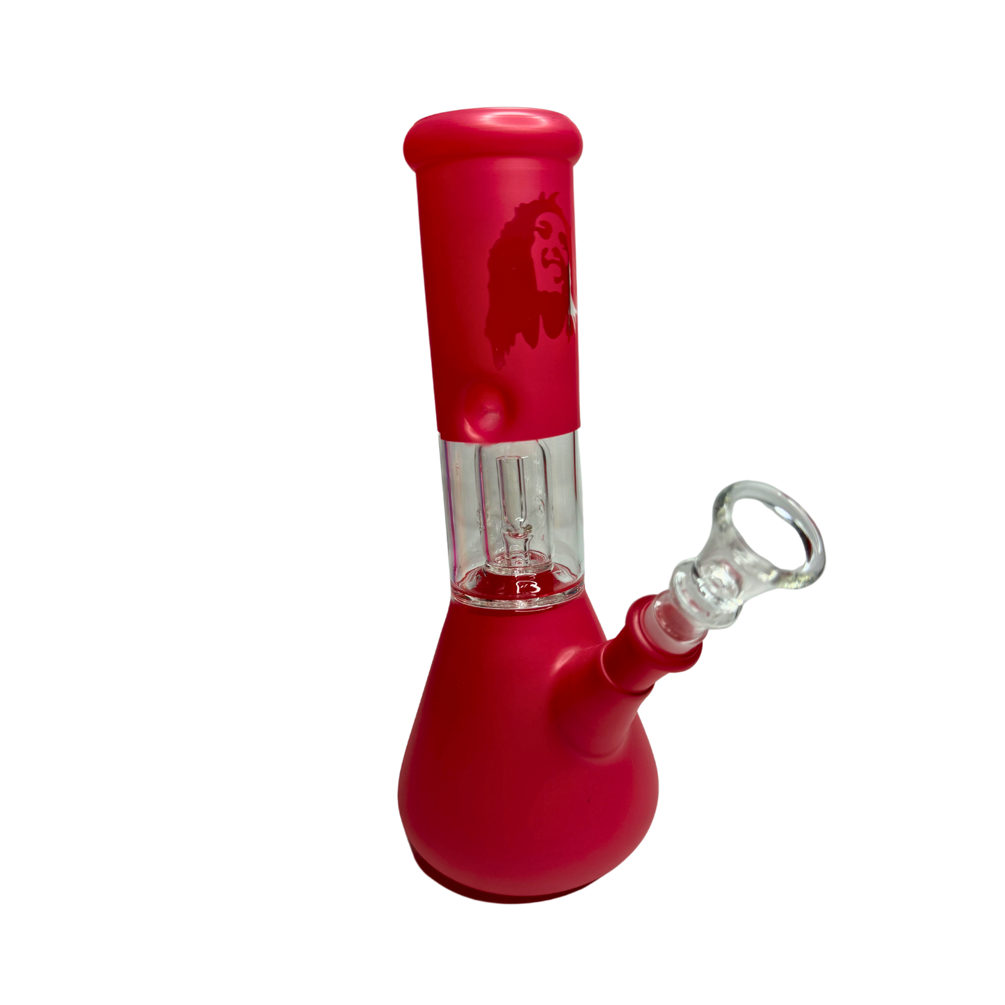 Bong Pyrex 20cm Rojo