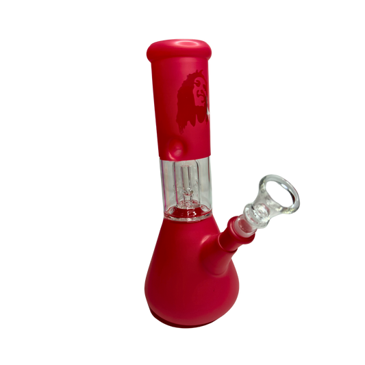 Bong Pyrex 20cm Rojo