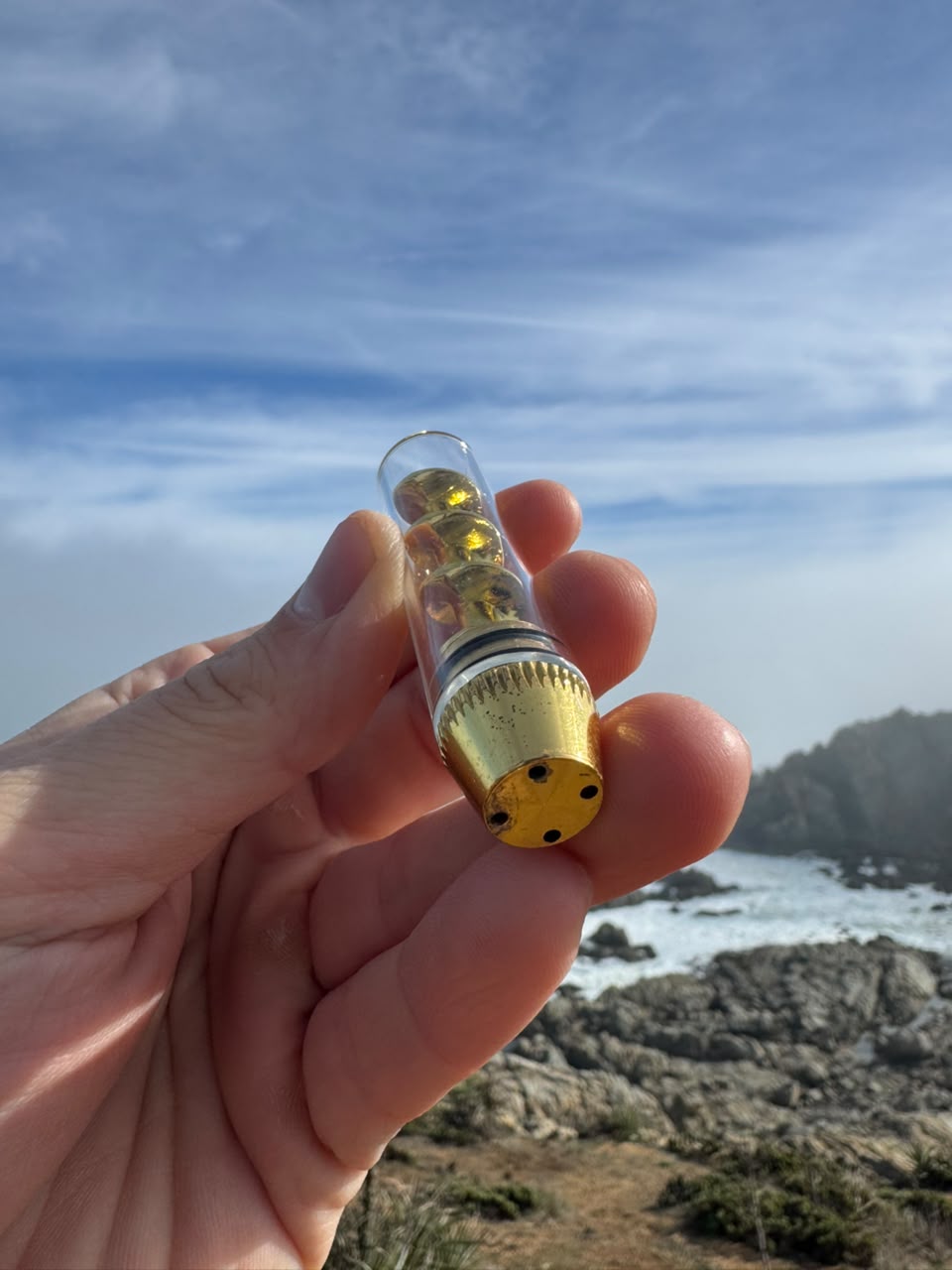 Pipa de Pyrex Twisty Glass Blunt