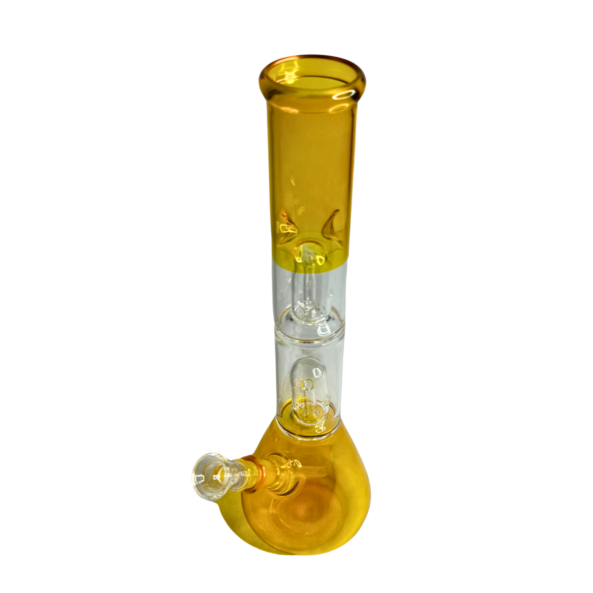 Bong Pyrex 30cm Amarillo Transparente