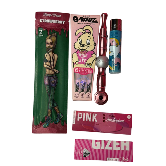 Pack Pink Pipa Diamante + Accesorios