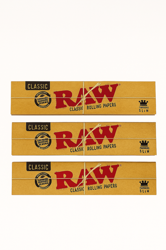 PAPELILLOS RAW KING SIZE SLIM – CLASSIC EDITION