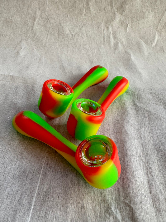 Silicon Pipe Verde Roja